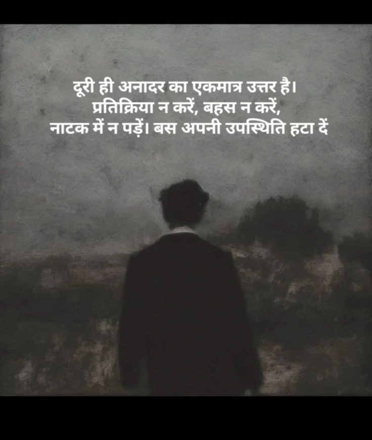 Shayari on Emotional Distance