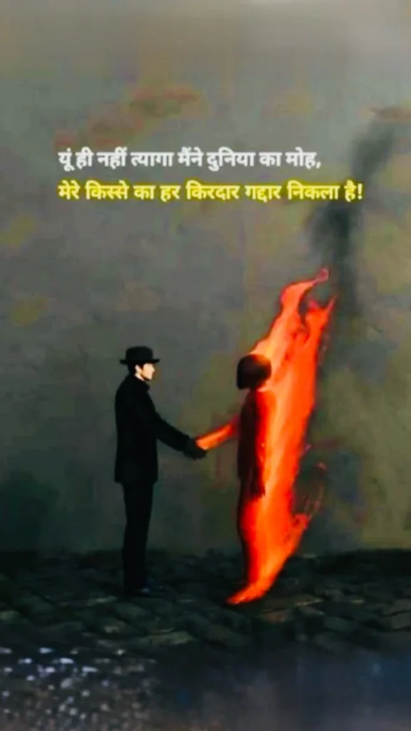 Reflective Shayari on Heartbreak